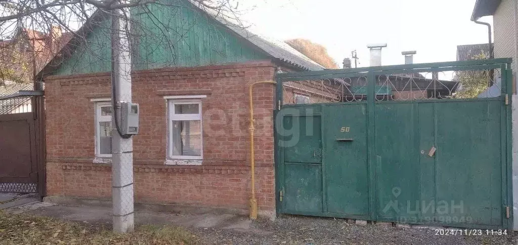 Дом в Ростовская область, Ростов-на-Дону пос. Чкаловский, пер. ... - Фото 1