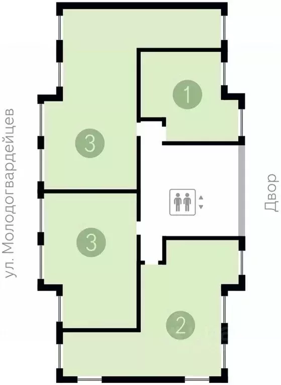 3-к кв. Тюменская область, Тюмень ул. Молодогвардейцев, 5к1 (104.89 м) - Фото 1