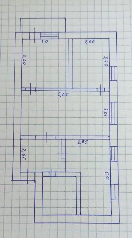 3-к кв. Кемеровская область, Мыски ул. Мира, 28 (61.1 м) - Фото 0