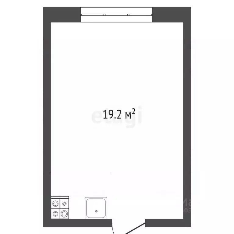 Комната Нижегородская область, Выкса Гоголя мкр, 17 (19.2 м) - Фото 2