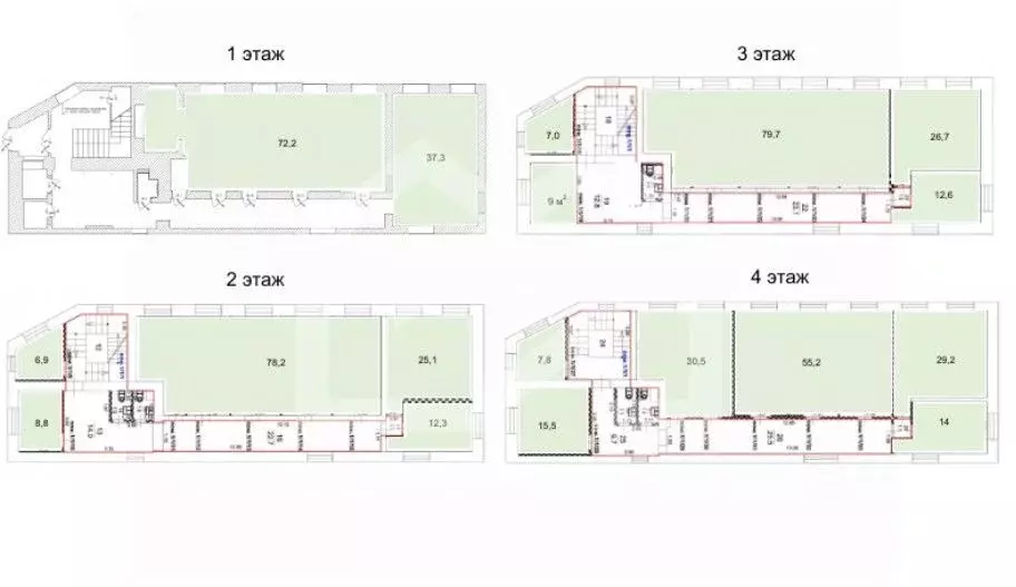 Помещение свободного назначения в Москва Бутырская ул., 76С4 (695 м) - Фото 2