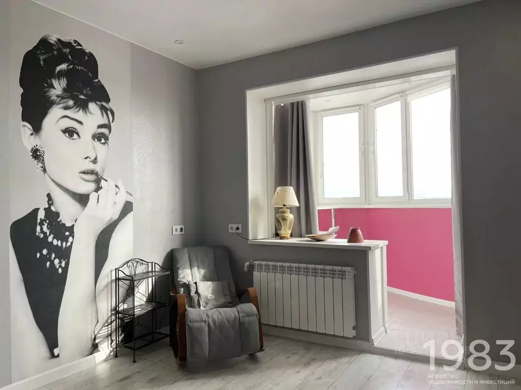 1-к кв. Воронежская область, Воронеж ул. Миронова, 47 (44.0 м) - Фото 2