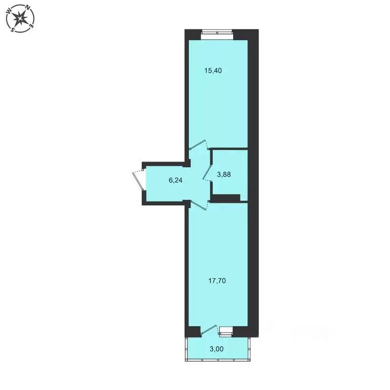 1-к кв. Иркутская область, Иркутский муниципальный округ, с. Мамоны ... - Фото 1