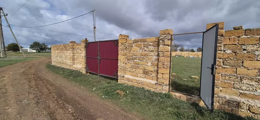 Участок в Крым, Сакский район, с. Кольцово ул. Новые Черемушки (15.0 ... - Фото 1