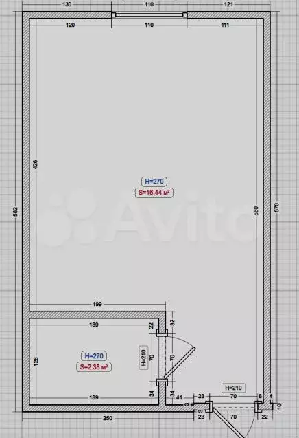 Квартира-студия, 19 м, 2/14 эт. - Фото 0