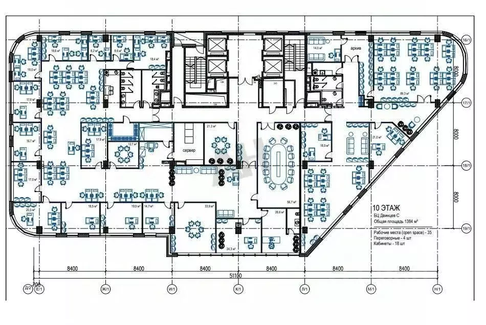 Помещение свободного назначения в Москва ул. Двинцев, 12к1С (1384 м) - Фото 2