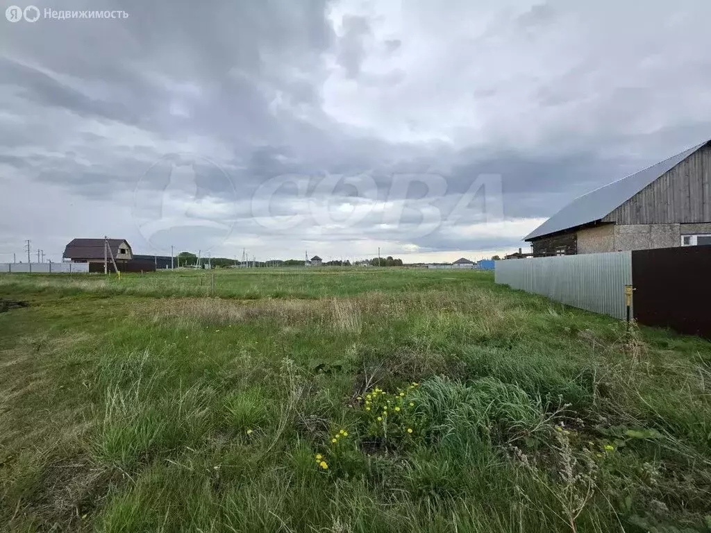 Участок в Тюменский район, деревня Большие Акияры (8.1 м) - Фото 1