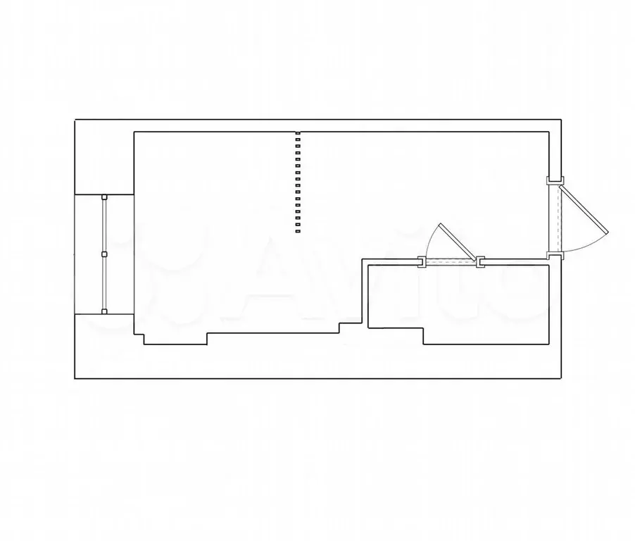 Квартира-студия, 18 м, 1/5 эт. - Фото 0