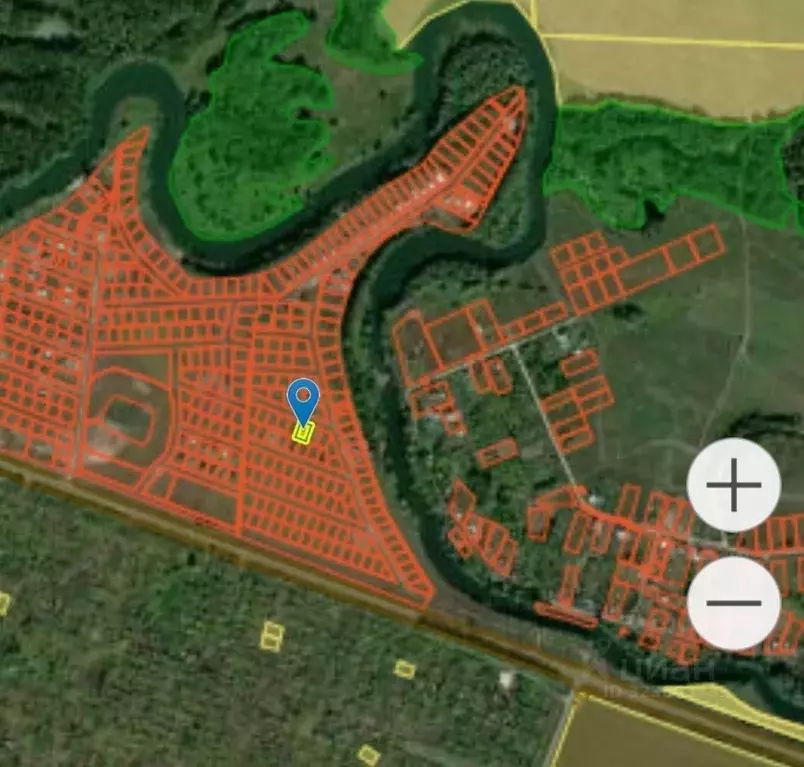 Участок в Ульяновская область, Мелекесский район, Новомайнское ... - Фото 1