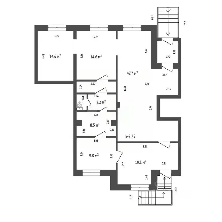 Помещение свободного назначения в Красноярский край, Красноярск ул. ... - Фото 2