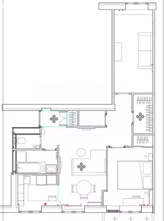 3-комнатная квартира: Москва, улица Расковой, 14 (56 м) - Фото 2