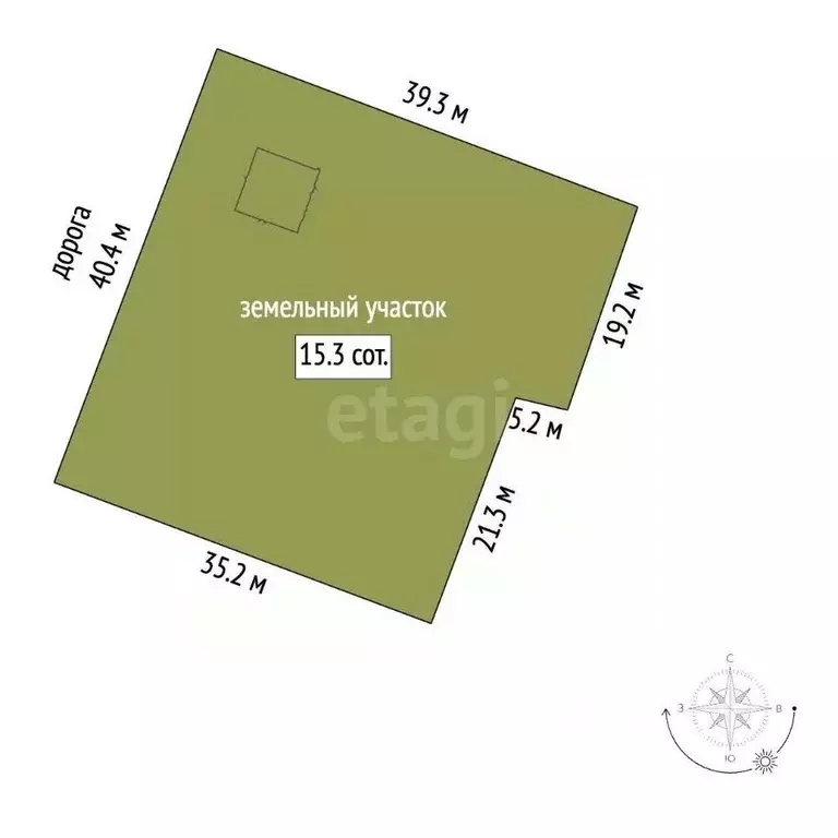 Дом в Саха (Якутия), с. Пригородный ул. Пляжная, 29 (36 м) - Фото 1