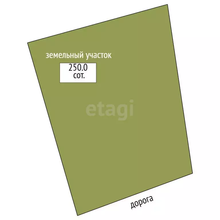 Участок в Алтайский район, село Подсинее (250 м) - Фото 1