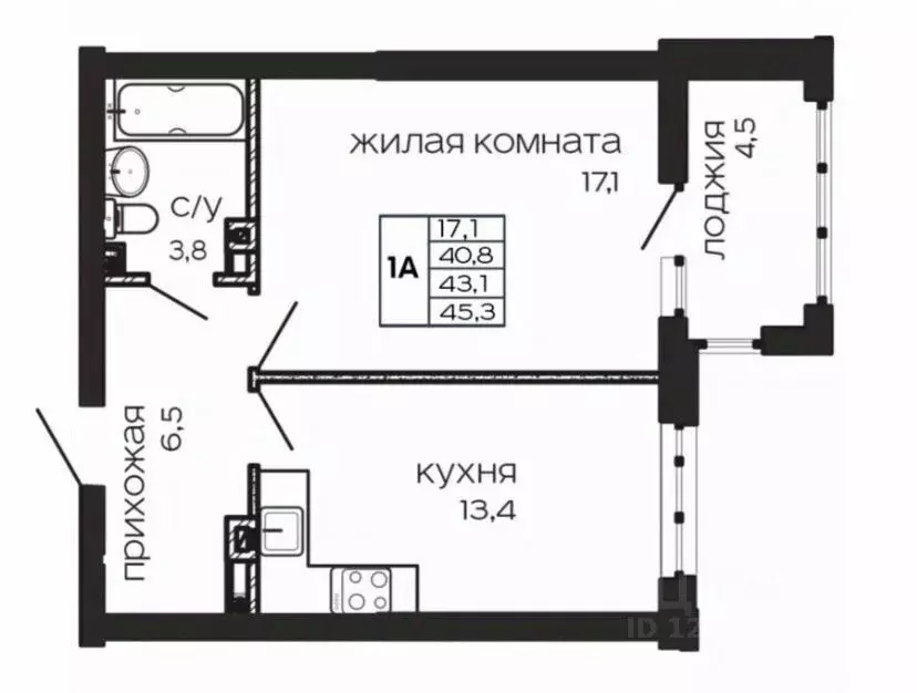 1-к кв. Ростовская область, Ростов-на-Дону ул. Максима Горького, 297 ... - Фото 1