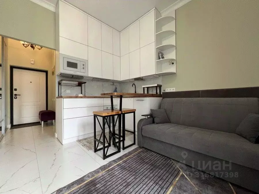 Студия Москва ул. Красных Зорь, 33А (21.0 м) - Фото 0