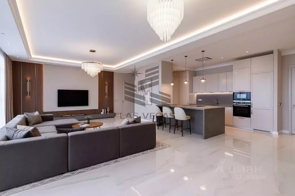 3-к кв. Санкт-Петербург Барочная ул., 12 (107.0 м) - Фото 1