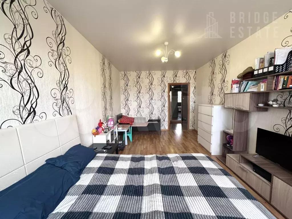 1-к. квартира, 43,9 м, 4/4 эт. - Фото 1