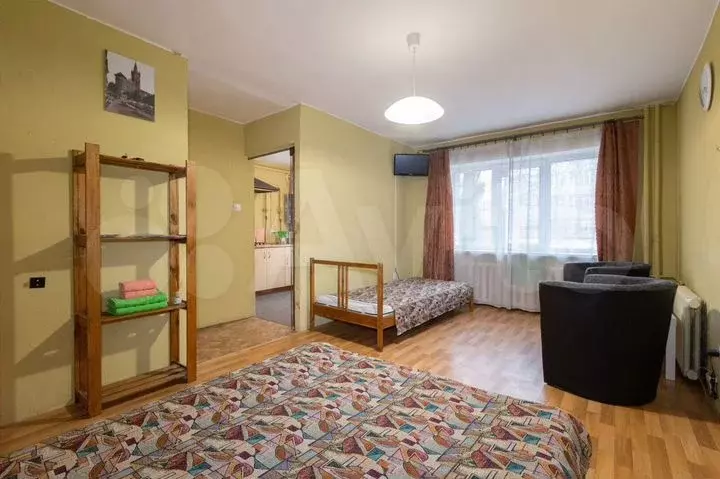 1-к. квартира, 31м, 1/5эт. - Фото 1