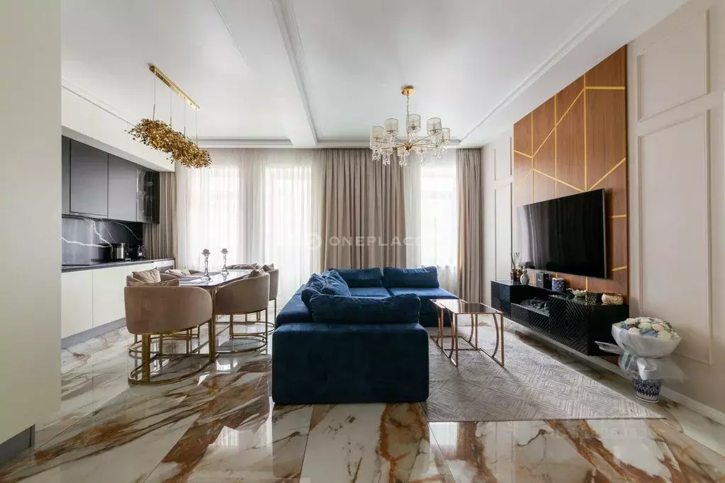 Квартира, 2 комнаты, 80.7 м - Фото 0