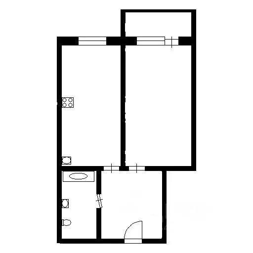 1-к кв. Санкт-Петербург пос. Шушары, просп. Новгородский, 10 (36.3 м) - Фото 2