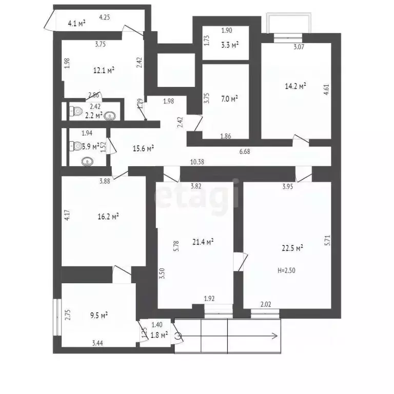 Помещение свободного назначения в Ростовская область, Ростов-на-Дону ... - Фото 2