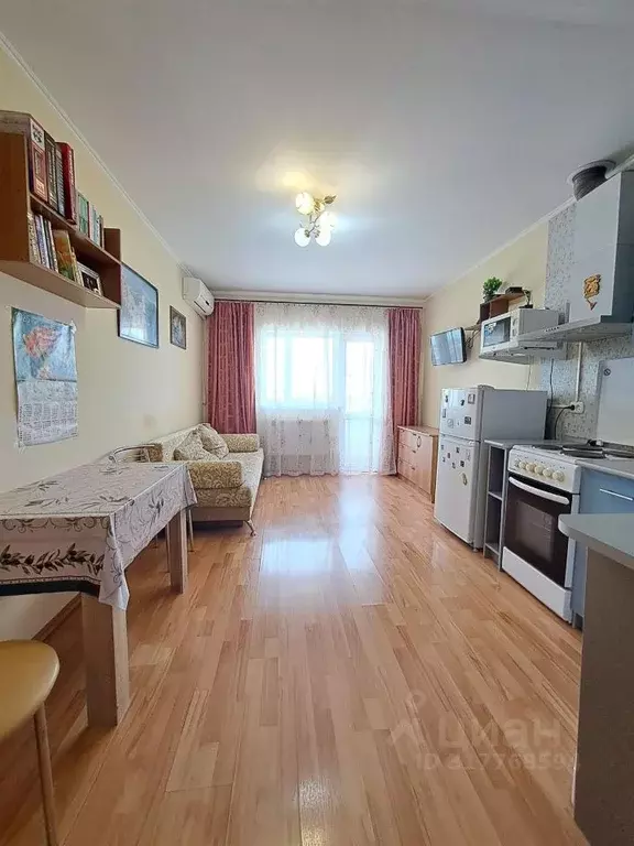 Студия Краснодарский край, Краснодар Дубинка мкр, ул. Ковтюха, 109/3 ... - Фото 1