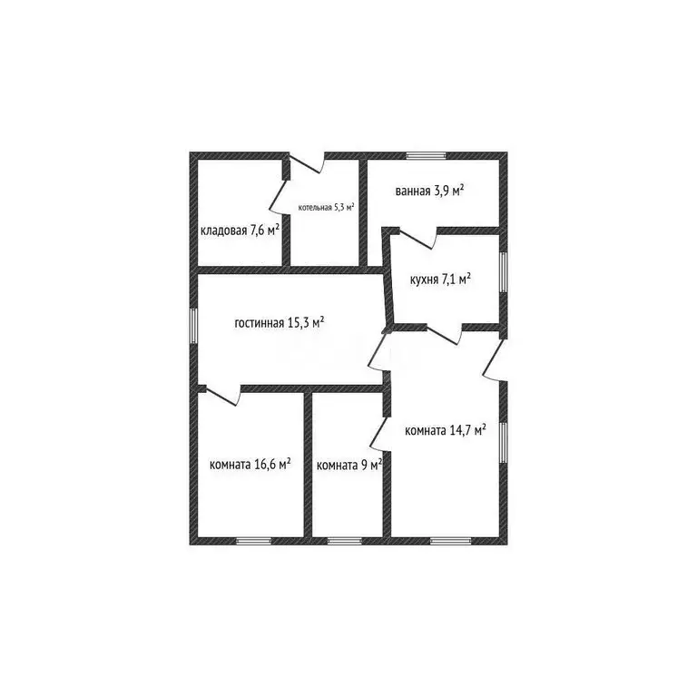 Дом в Майкоп, Привокзальная улица (63.6 м) - Фото 1