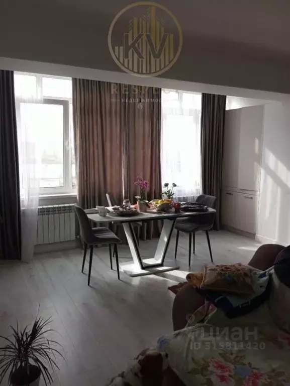 2-к кв. Ставропольский край, Кисловодск ул. Марцинкевича, 96Б (58.7 м) - Фото 0