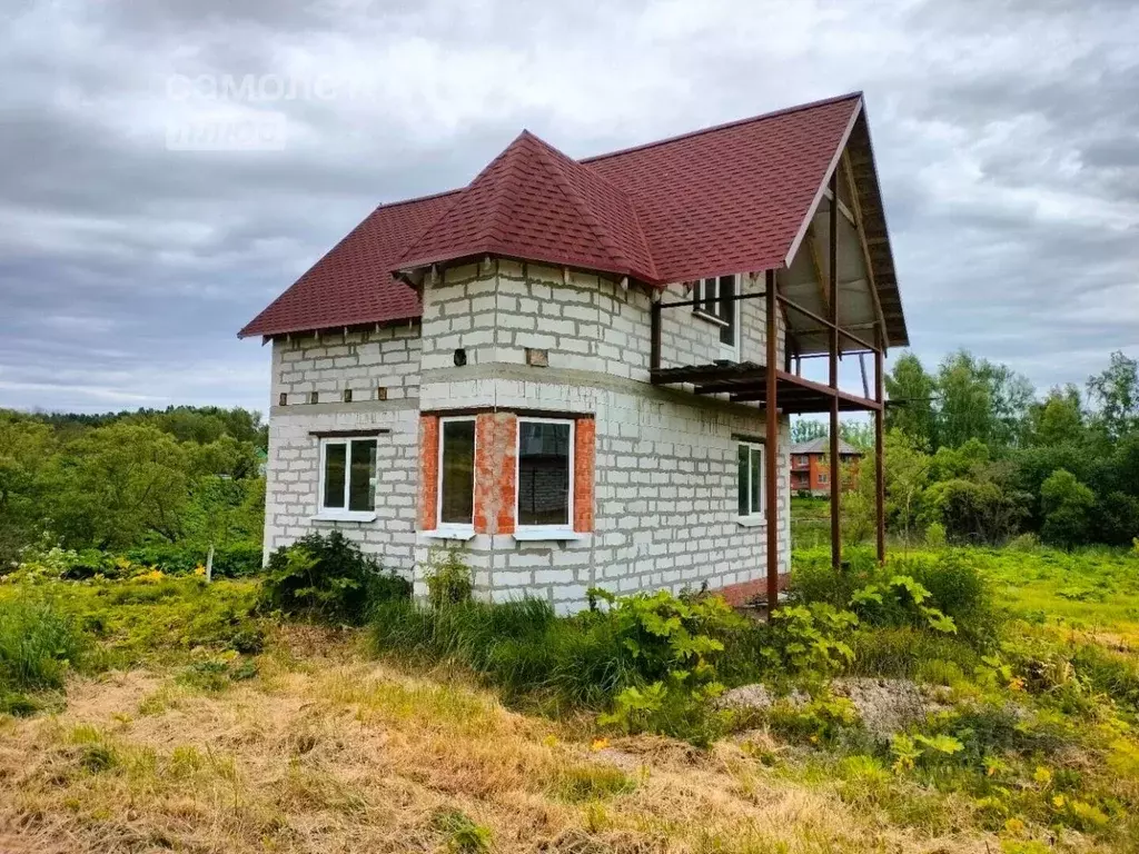 Дом в Калужская область, Козельский район, Попелево с/пос, д. ... - Фото 0