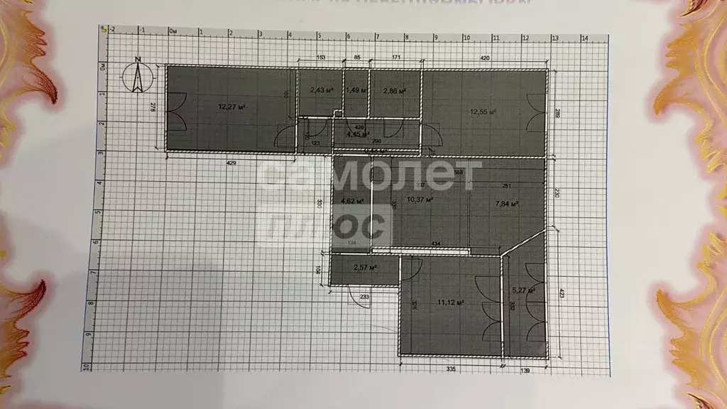 3-к кв. Ханты-Мансийский АО, Сургутский район, пос. Солнечный ул. ... - Фото 2