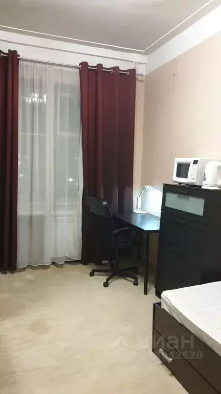 Комната Москва пер. Волков, 7-9С1 (12.3 м) - Фото 1