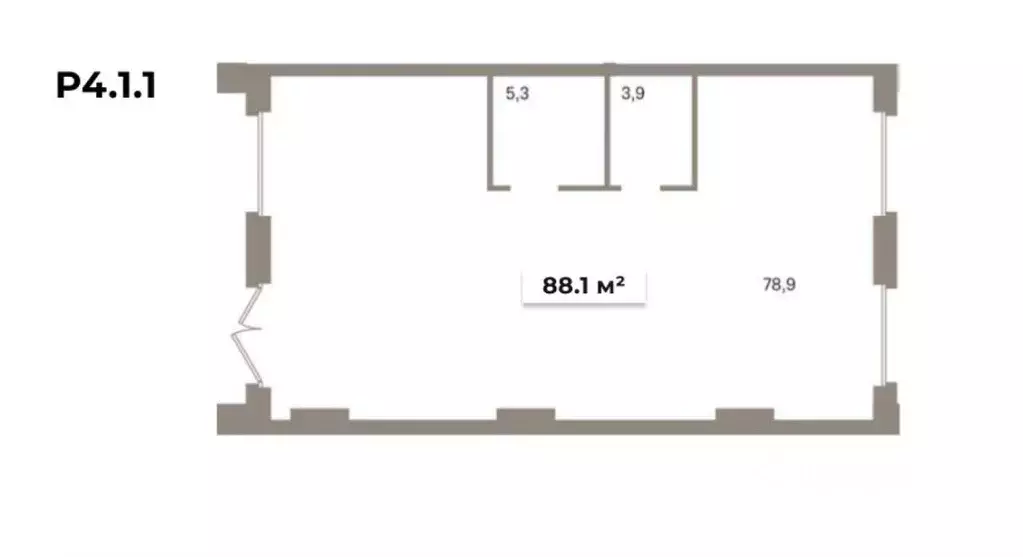 Помещение свободного назначения в Москва Тагильская ул., 6/5 (88 м) - Фото 2