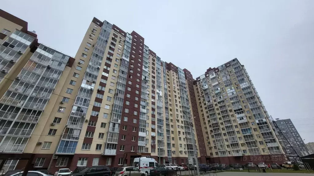 1-к кв. Воронежская область, Воронеж ул. Артамонова, 34Ж (37.0 м) - Фото 1