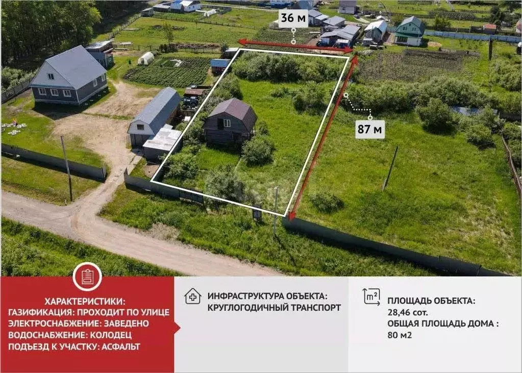 Участок в Тюменская область, Исетский муниципальный округ, с. Шорохово ... - Фото 1