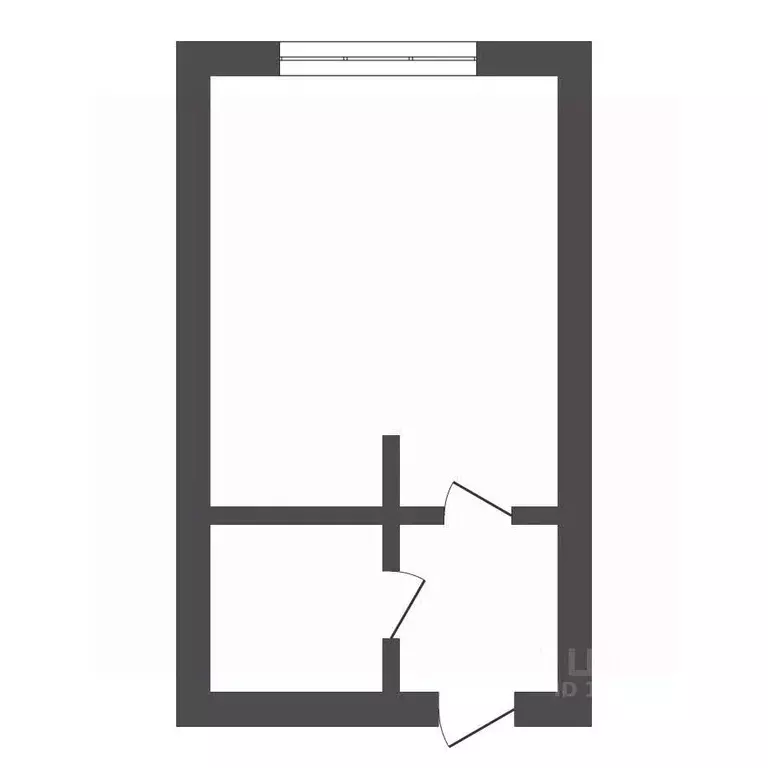 Студия Амурская область, Благовещенск Батарейная ул., 7 (25.9 м) - Фото 1