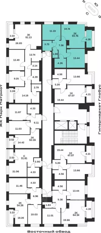 2-к кв. Тульская область, Тула городской округ, с. Осиновая Гора ул. ... - Фото 2