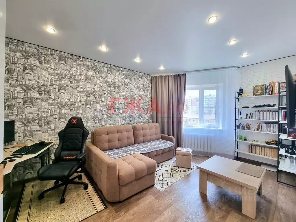 1-к кв. Саха (Якутия), Нерюнгри просп. Ленина, 7/1 (34.1 м) - Фото 0