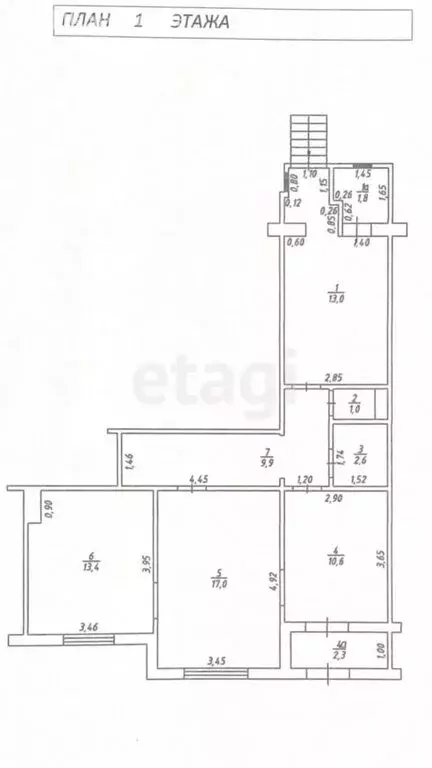 Помещение свободного назначения (71.6 м) - Фото 1