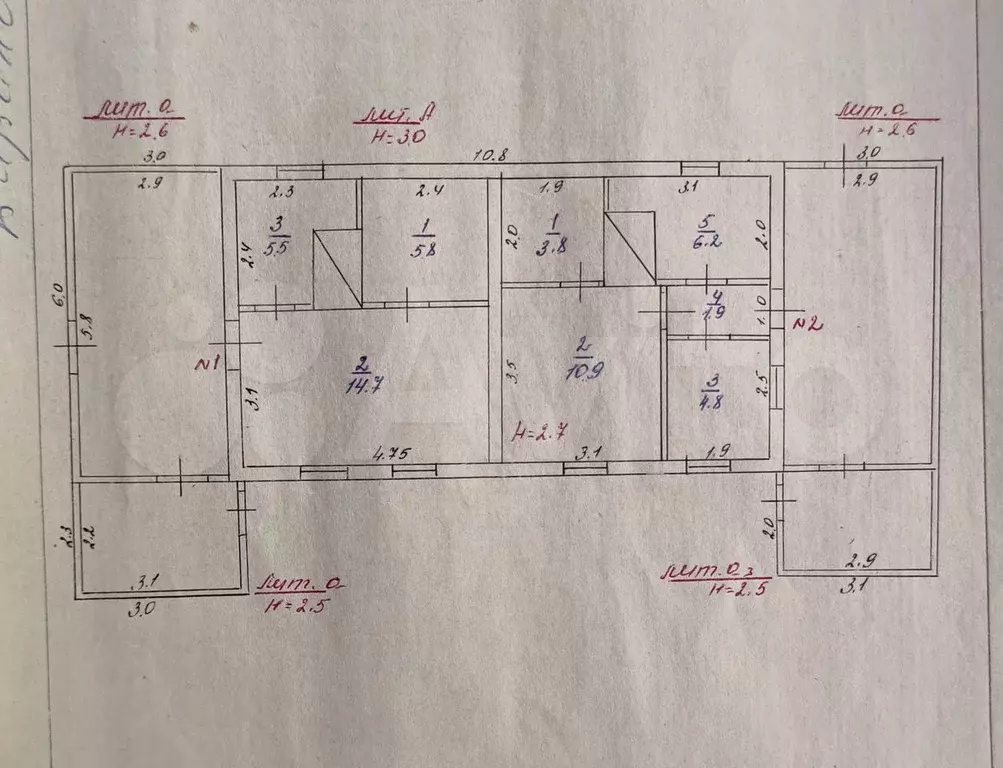 Дом 54 м на участке 5 сот. - Фото 0