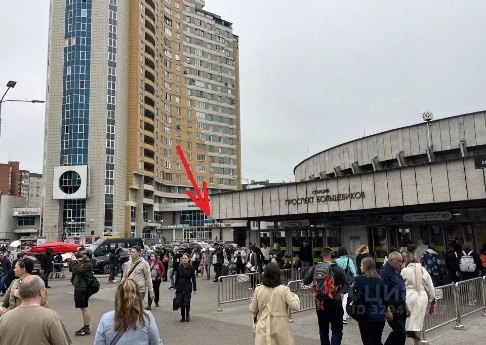 Помещение свободного назначения в Санкт-Петербург просп. Пятилеток, 2 ... - Фото 1