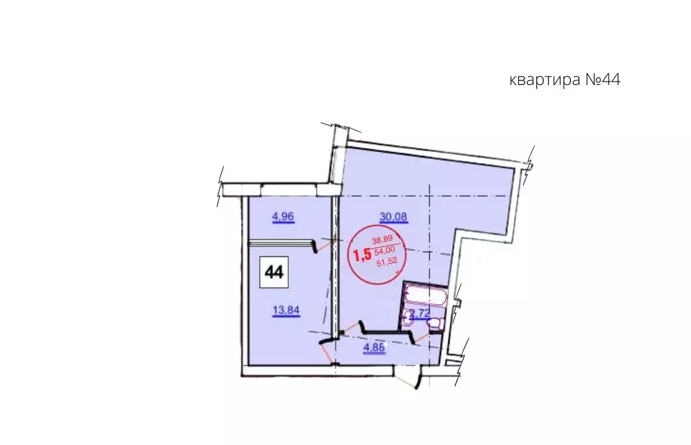 1-к кв. Удмуртия, Ижевск ул. Халтурина, 155 (51.1 м) - Фото 0