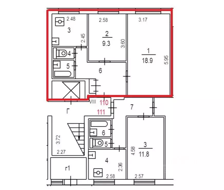 2-к кв. Москва бул. Яна Райниса, 4К4 (45.0 м) - Фото 0