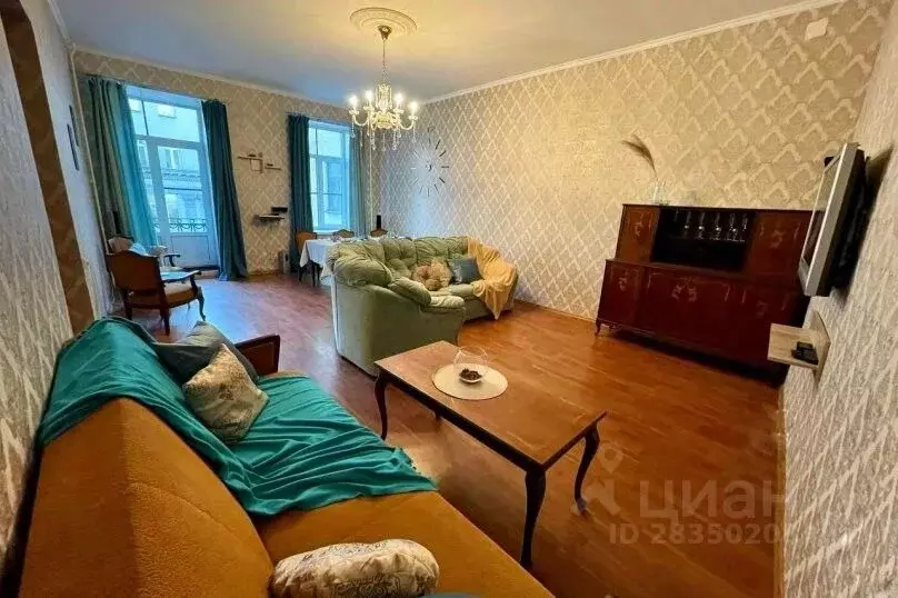 3-к кв. Санкт-Петербург наб. Реки Мойки, 32 (100.0 м) - Фото 1