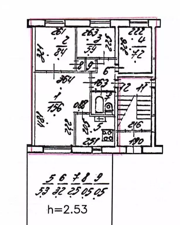 4-комнатная квартира: Санкт-Петербург, Кубинская улица, 70к3 (49.1 м) - Фото 1