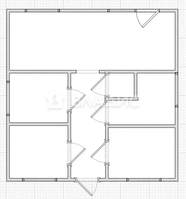 Дом в Пензенская область, Пензенский район, Засечный сельсовет, с. ... - Фото 2