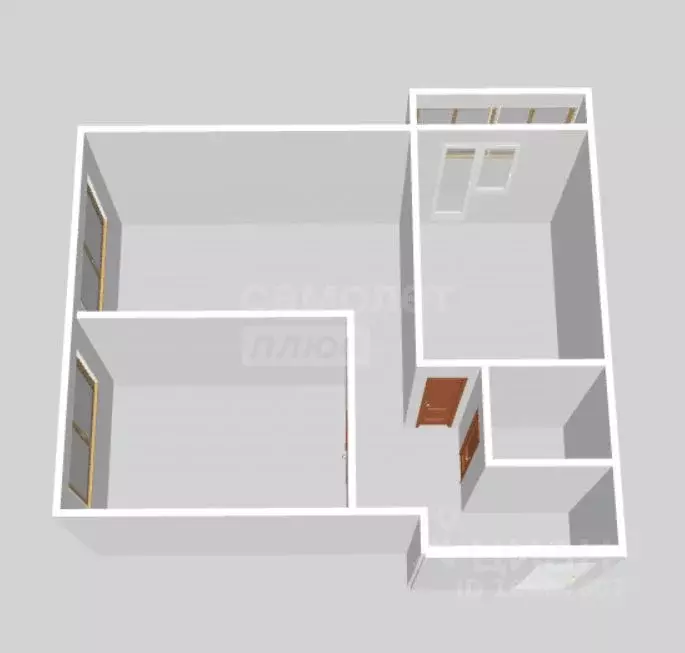 1-к кв. Оренбургская область, Оренбург просп. Победы, 153 (62.06 м) - Фото 2