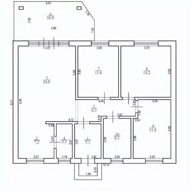 Дом в Калининградская область, Гурьевский муниципальный округ, пос. ... - Фото 2