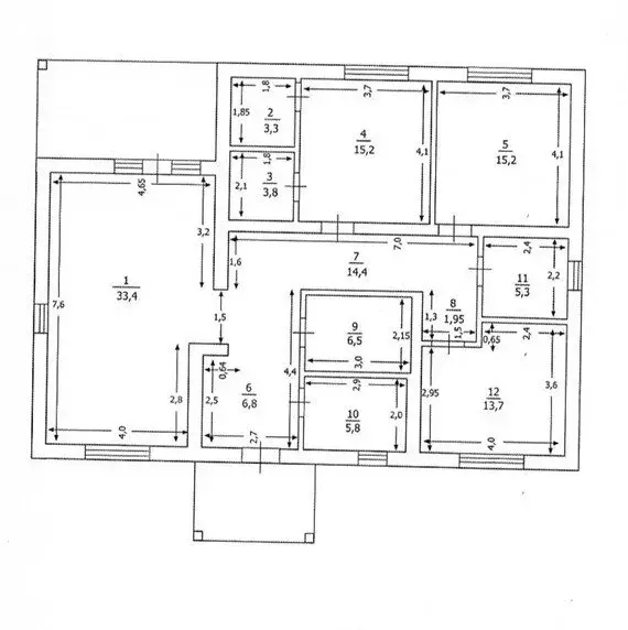Дом в Пробуждение, проспект Энтузиастов (125.4 м) - Фото 1