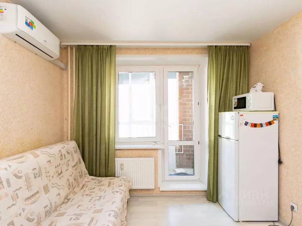 Студия Тюменская область, Тюмень ул. Новоселов, 117 (16.0 м) - Фото 1