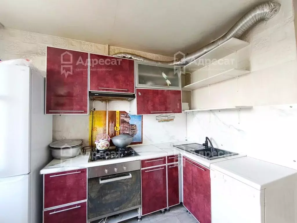 3-к кв. Волгоградская область, Городище рп ул. Гагарина, 7 (59.1 м) - Фото 1